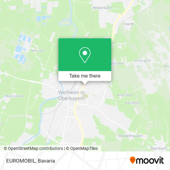 Карта EUROMOBIL