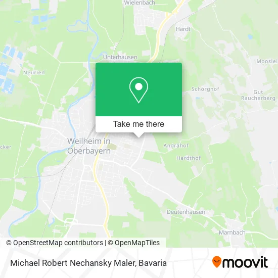 Карта Michael Robert Nechansky Maler