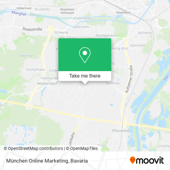 Карта München Online Marketing