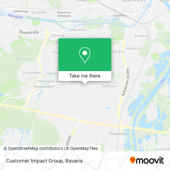 Карта Customer Impact Group
