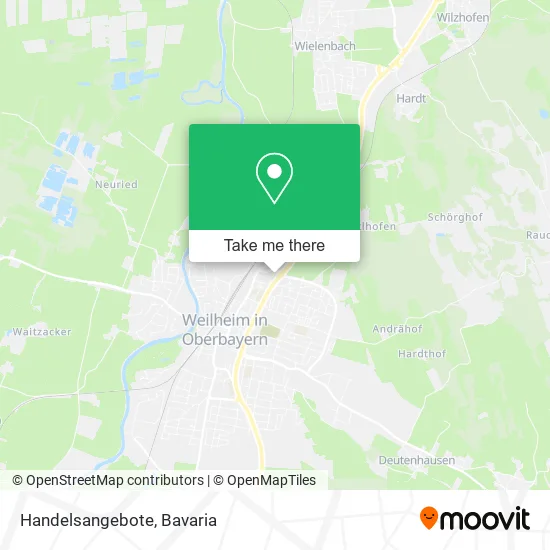 Карта Handelsangebote