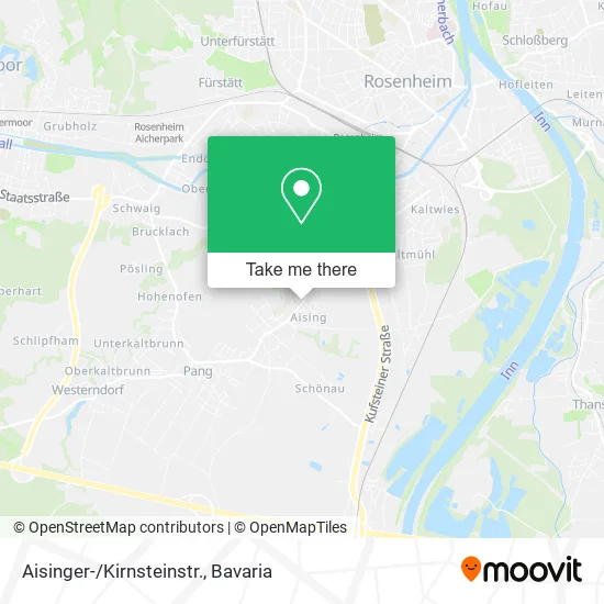 Карта Aisinger-/Kirnsteinstr.