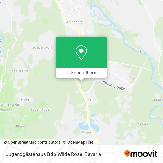 Карта Jugendgästehaus Bdp Wilde Rose