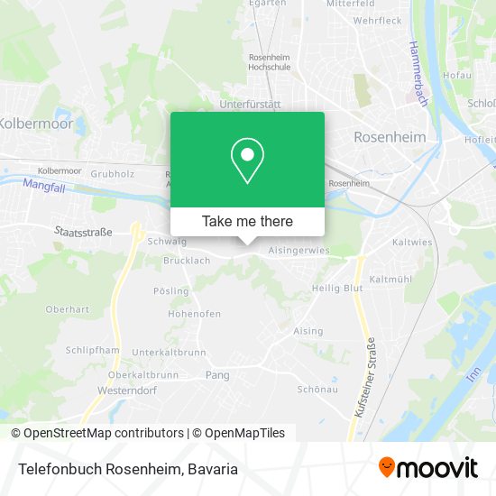 Карта Telefonbuch Rosenheim