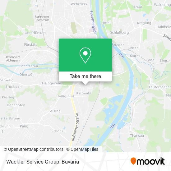 Карта Wackler Service Group
