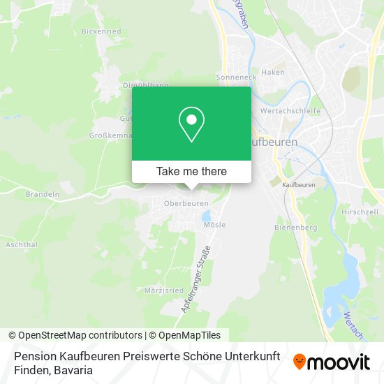Pension Kaufbeuren Preiswerte Schöne Unterkunft Finden map