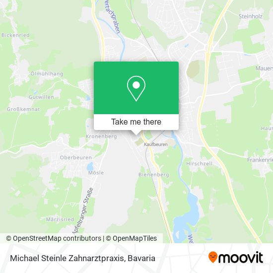 Michael Steinle Zahnarztpraxis map