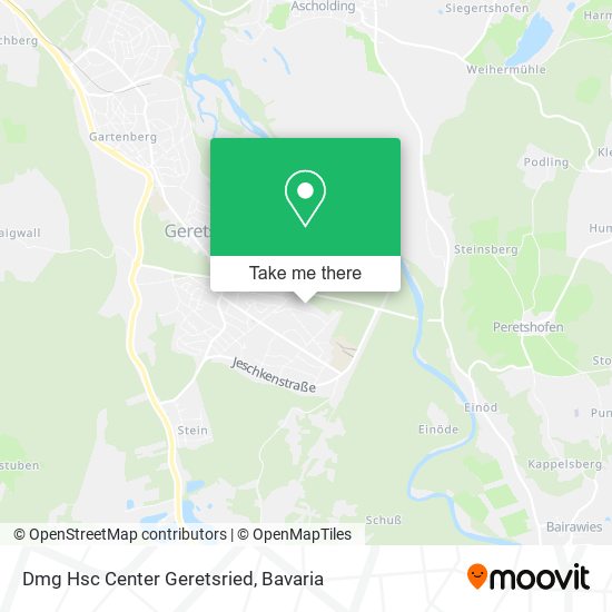 Dmg Hsc Center Geretsried map