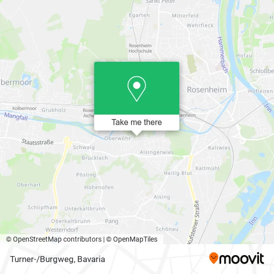 Карта Turner-/Burgweg