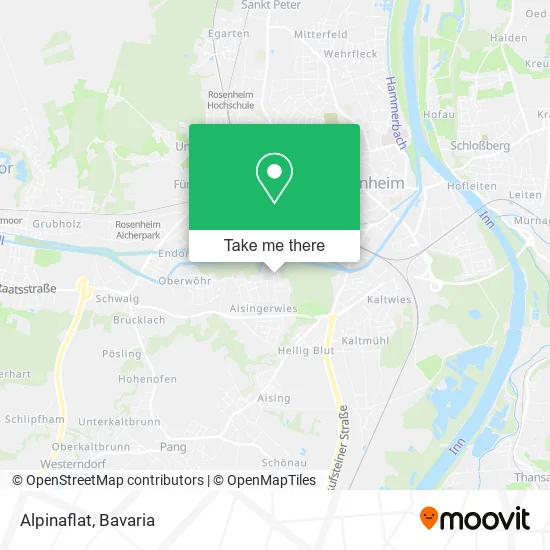 Карта Alpinaflat