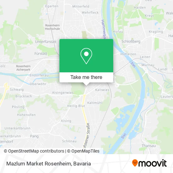 Карта Mazlum Market Rosenheim