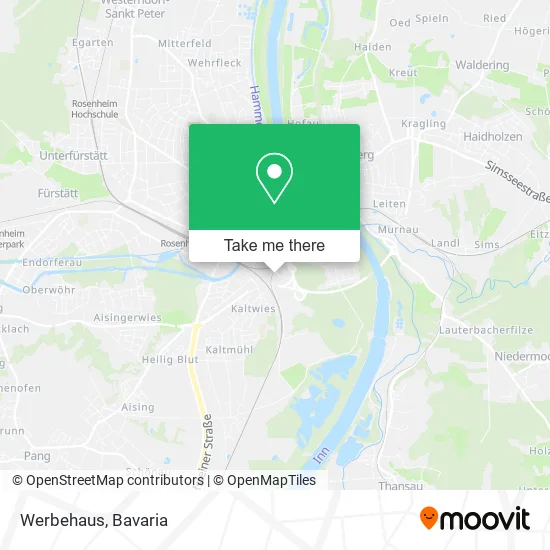 Карта Werbehaus