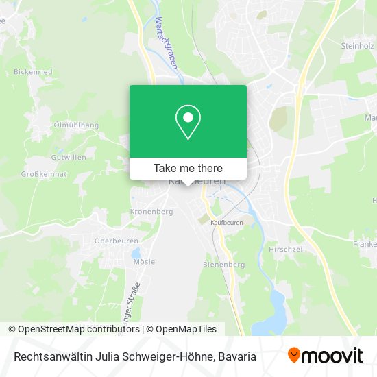 Rechtsanwältin Julia Schweiger-Höhne map