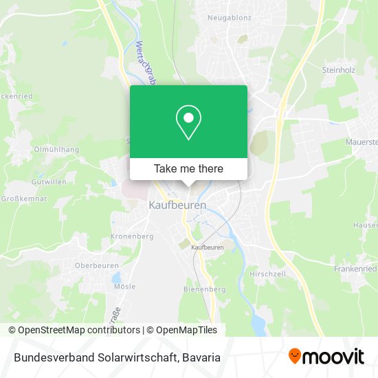 Bundesverband Solarwirtschaft map