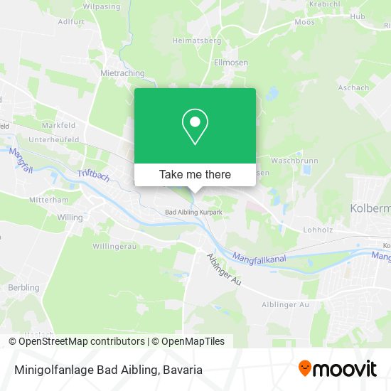 Карта Minigolfanlage Bad Aibling
