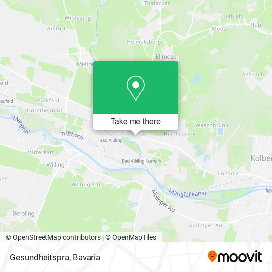 Карта Gesundheitspra