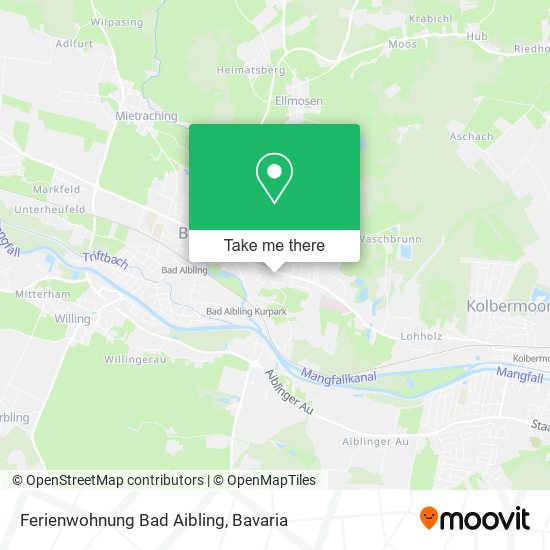 Ferienwohnung Bad Aibling map