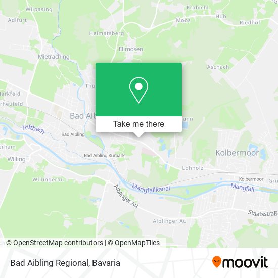 Карта Bad Aibling Regional