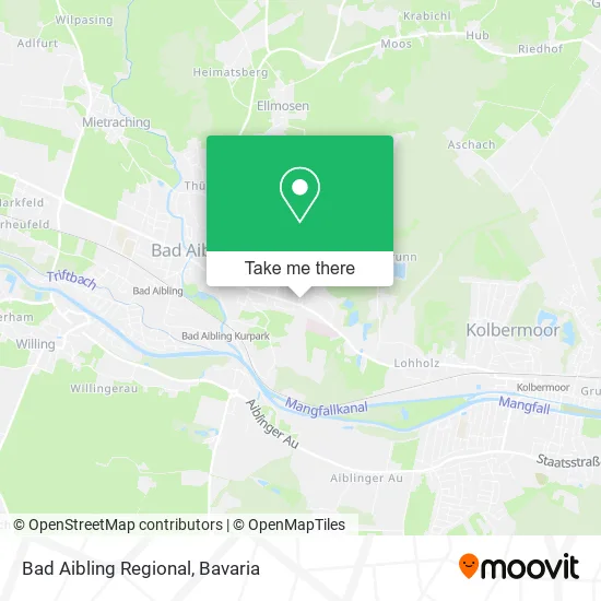 Карта Bad Aibling Regional
