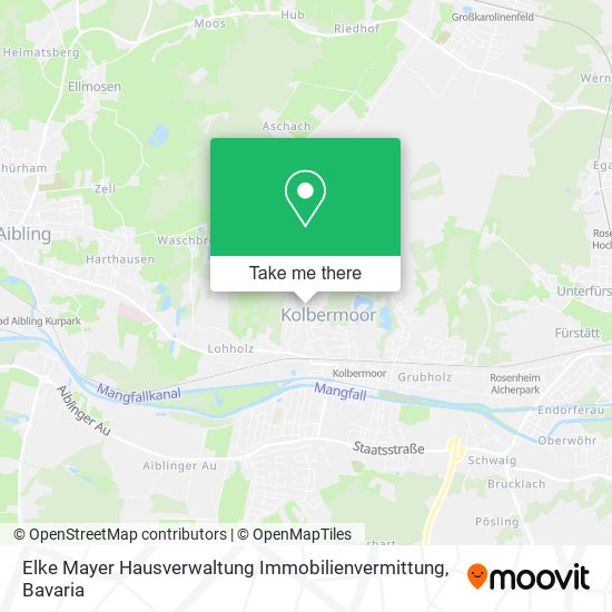 Карта Elke Mayer Hausverwaltung Immobilienvermittung