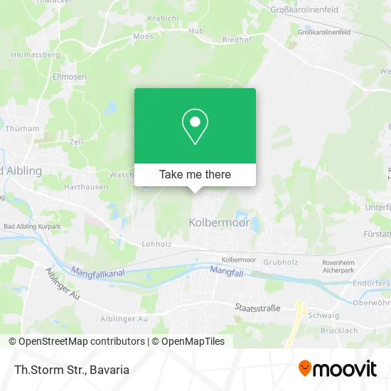 Карта Th.Storm Str.