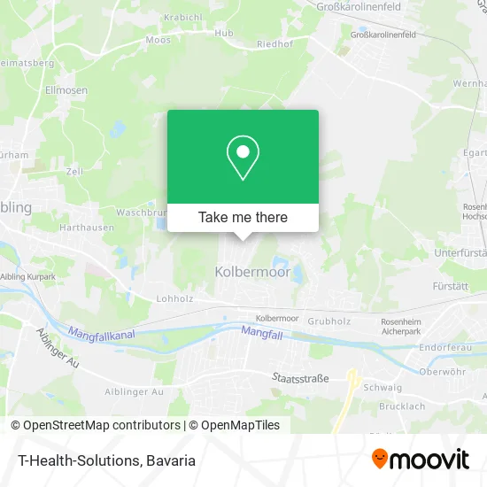 T-Health-Solutions map
