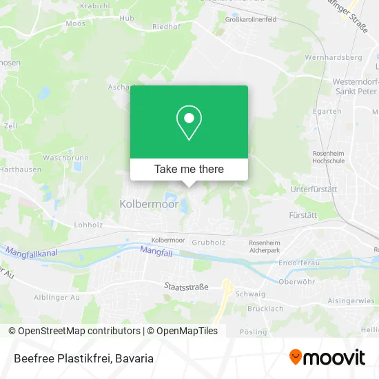 Карта Beefree Plastikfrei