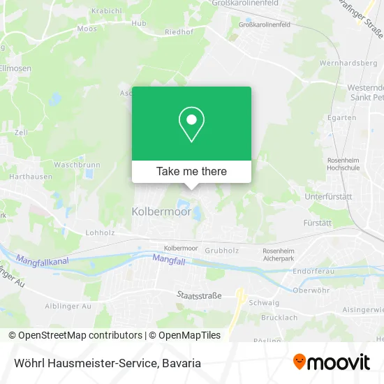 Карта Wöhrl Hausmeister-Service