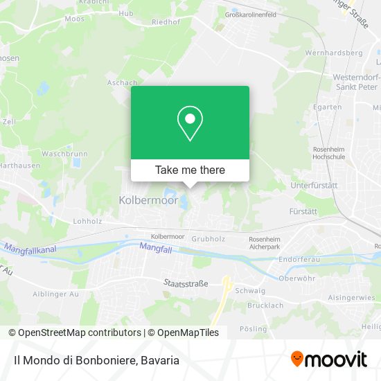 Il Mondo di Bonboniere map