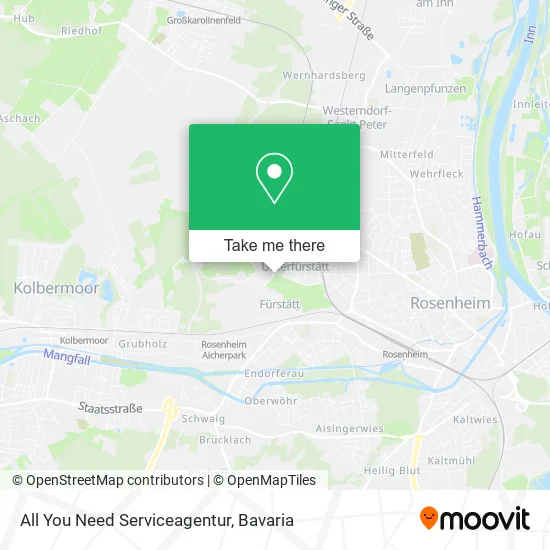 Карта All You Need Serviceagentur