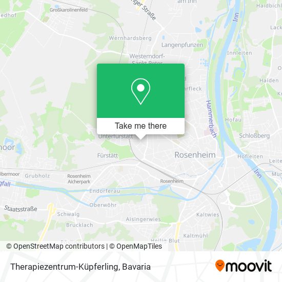 Therapiezentrum-Küpferling map