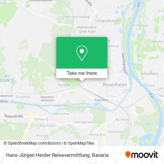 Hans-Jürgen Heider Reisevermittlung map