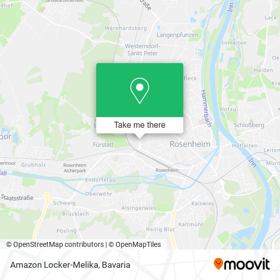 Карта Amazon Locker-Melika