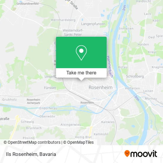 Карта Ils Rosenheim