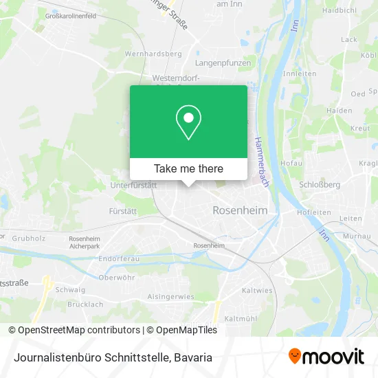 Карта Journalistenbüro Schnittstelle