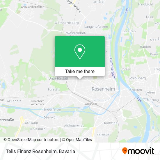 Telis Finanz Rosenheim map