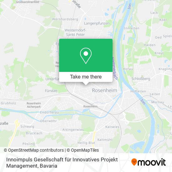 Карта Innoimpuls Gesellschaft für Innovatives Projekt Management