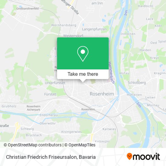Christian Friedrich Friseursalon map