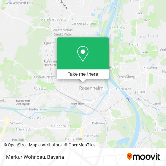 Карта Merkur Wohnbau