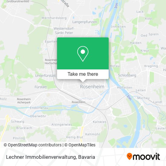 Lechner Immobilienverwaltung map