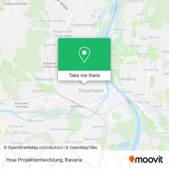 Hsai Projektentwicklung map