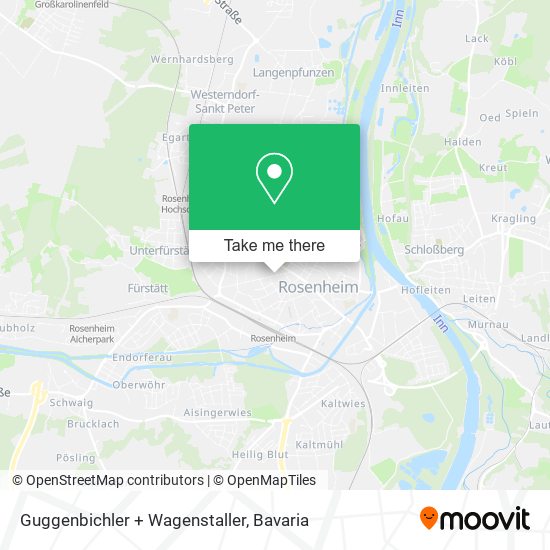 Guggenbichler + Wagenstaller map