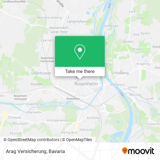 Карта Arag Versicherung