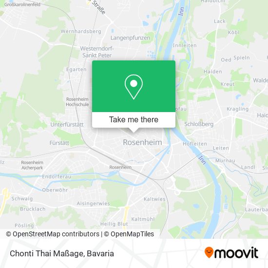 Chonti Thai Maßage map