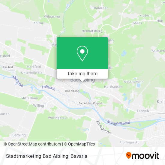 Stadtmarketing Bad Aibling map
