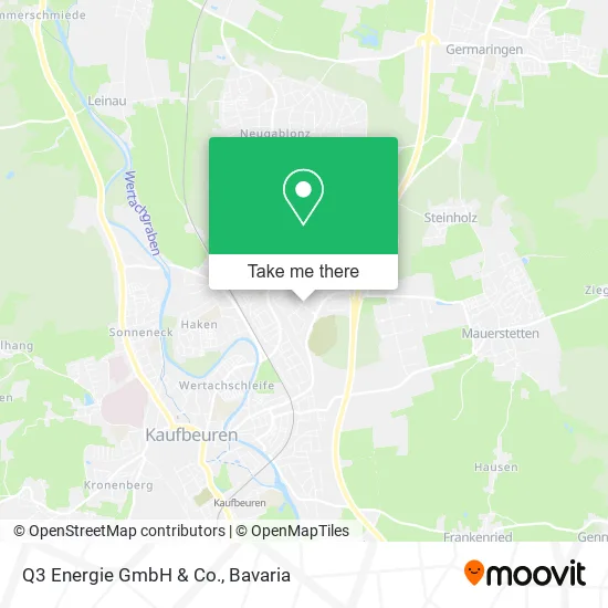 Карта Q3 Energie GmbH & Co.