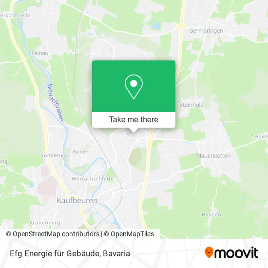 Карта Efg Energie für Gebäude