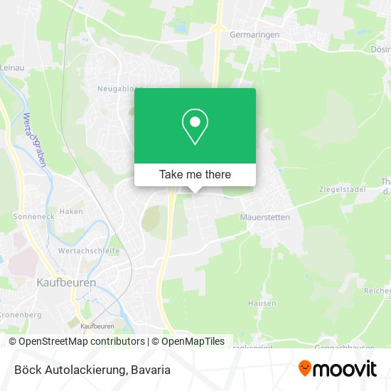 Böck Autolackierung map