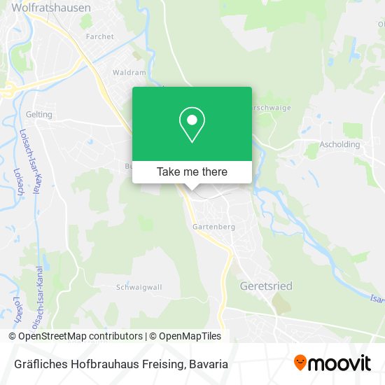 Gräfliches Hofbrauhaus Freising map