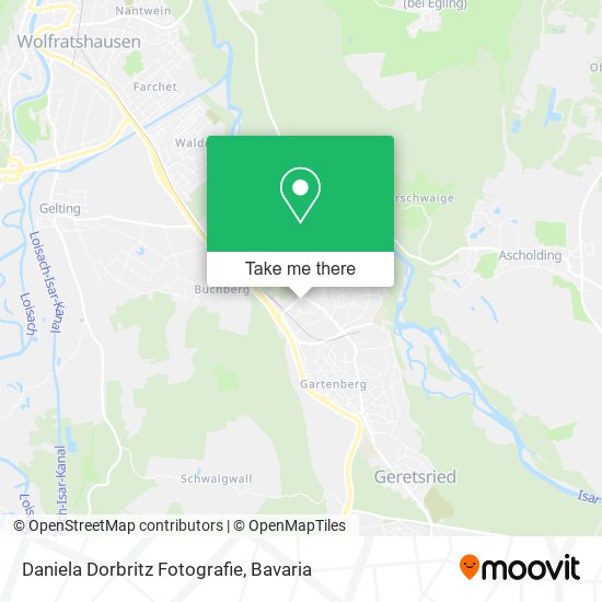 Daniela Dorbritz Fotografie map